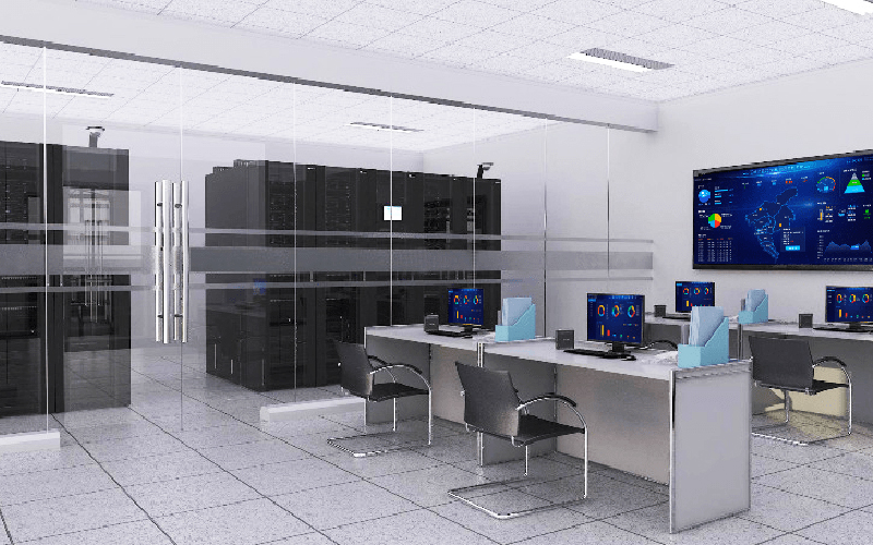 靈臺(tái)鈺圣有機(jī)農(nóng)業(yè)公司安防監(jiān)控、門(mén)禁機(jī)房設(shè)備硬件案例